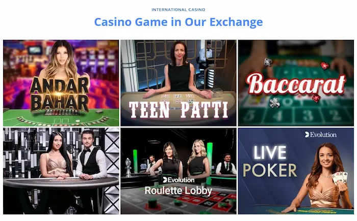 ACE6 bet Games